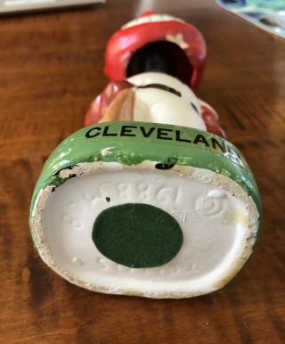 Cleveland Indians Chief Wahoo Mascot Bobblehead 1980’s TEI 3