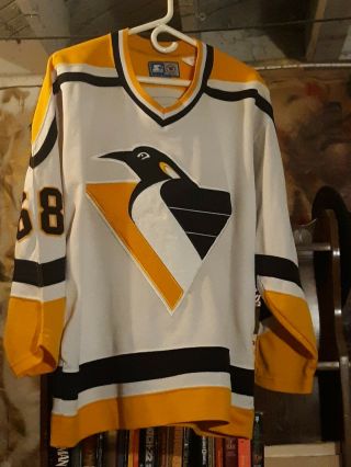 Vintage Jaromir Jagr Penguins Jersey Size L