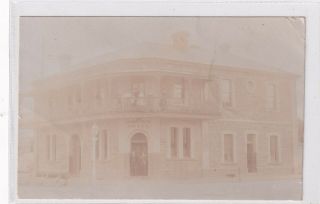 Vintage Postcard The Elephant & Castle Hotel Adelaide South Australia Rpp 1900s