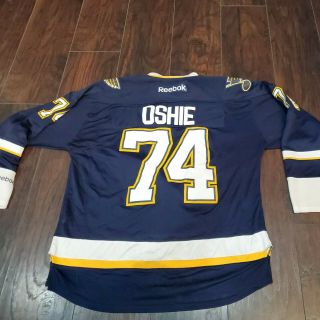 Reebok St Louis Blues Tj Oshie Nhl Hockey Jersey Size Large Not Perfect
