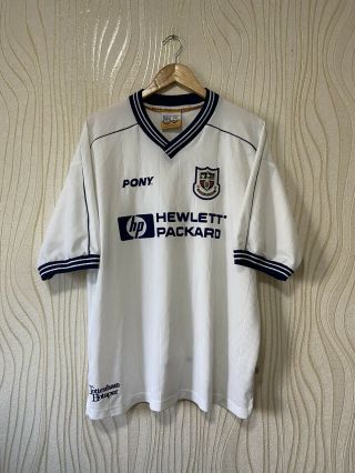Tottenham Hotspur 1997 1998 Home Football Shirt Soccer Jersey Pony Sz Xl