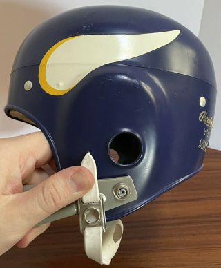 Minnesota Vikings Helmet Vintage Rawlings USA SNFL 6 5/8 - 6 3/4 Pre Owned NFL 2