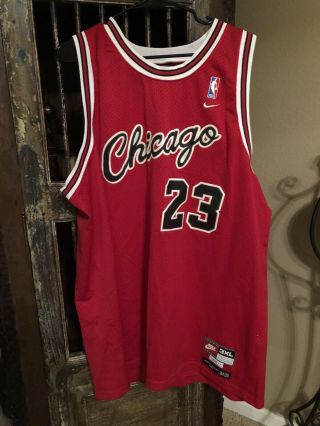 Nike Chicago Bulls Michael Jordan 1984 Flight 8403 Jersey Size L