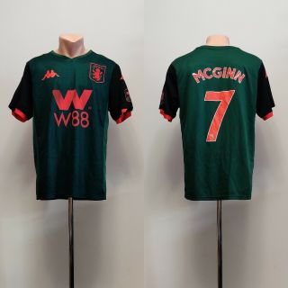Football Shirt Soccer Aston Villa Villans Third 2019/2020 Kappa Jersey Mcginn 7