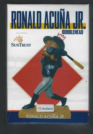 Ronald Acuna Jr Bobblehead Atlanta Braves Suntrust Park 2019