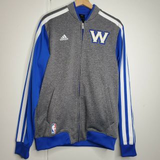 Adidas Nba Golden State Warriors Warm Up Jacket