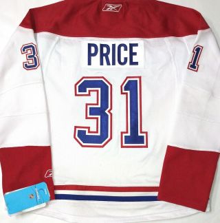 Women - Nwt - Med Carey Price Montreal Canadiens Nhl Licensed Reebok Hockey Jersey