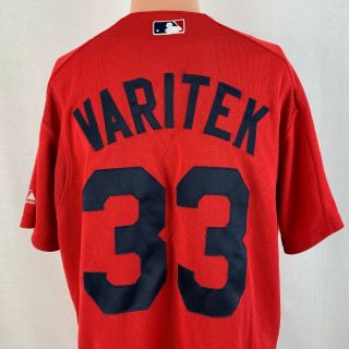 Majestic Jason Varitek Boston Red Sox Jersey Mlb Baseball Alternate Sewn Size M