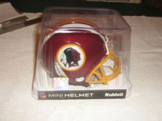 Washington Redskins / Football Team Riddell Nfl Vsr4 Mini Helmet W/z2b Face Mask