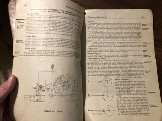 Instructions No 2407 Operating Fairbanks - Morse Hit & Miss Gasoline Engine 1915 3
