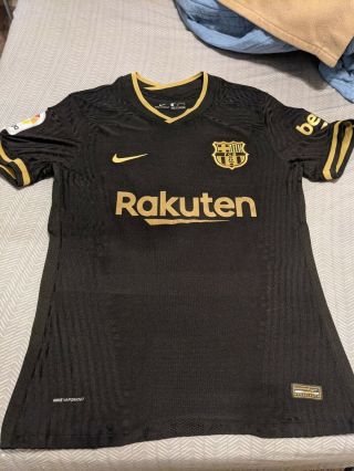 2020 - 2021 Barcelona Vaporknit Away Jersey Messi 10 Size Medium
