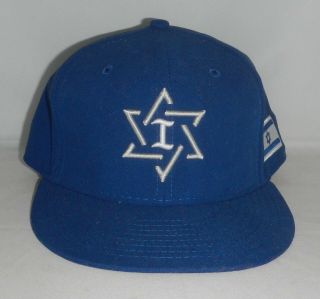 Team Israel Logo World Baseball Classic Wbc Era 59fifty Hat Cap Size 7 5/8