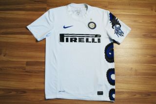 S Inter Milan 2010/2011 Away Football Soccer Shirt Jersey Internazionale Dragon