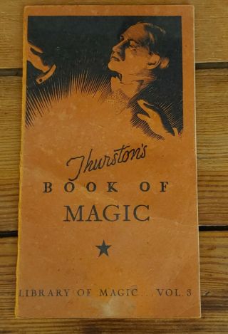 Antique Advertising Booklet Howard Thurston Magic Magician Volume 3