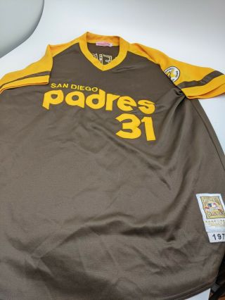 Mitchell Ness M&n 1978 San Diego Padres Dave Winfield Jersey Size 60