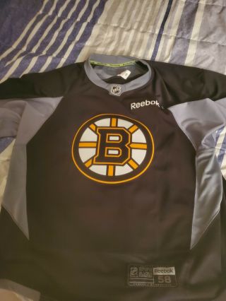 Boston Bruins Jersey Team Issue Pro Stock Edge 3.  0 Made In Canada