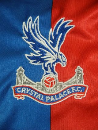 Macron Crystal Palace Jersey Large 2016 Home Football Soccer Shirt 2