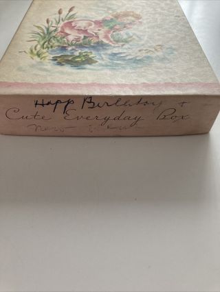 Vintage Box Only For Greeting Cards 3