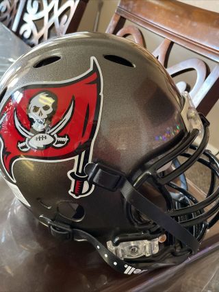 Tampa Bay Buccaneers Riddell Full Size Football Helmet