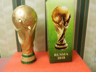 Big Heavy Official Trophy Of The 2018 Fifa World Cup In Russia.  27 Cm