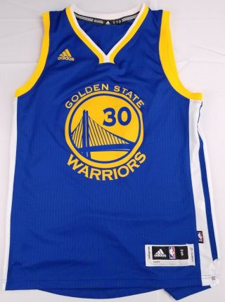 Adidas Golden State Warriors Jersey Curry Swingman Authentic Retro Mens Small,  2