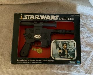 Near 1978 Kenner Star Wars Laser Pistol Han Solo