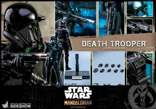 Hot Toys Star Wars The Mandalorian Death Trooper 1:6 Figure Box