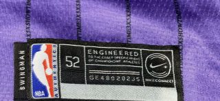 BRANDON INGRAM Los Angeles LAKERS Nike WISH Purple Swingman Jersey Mens Size 52 2