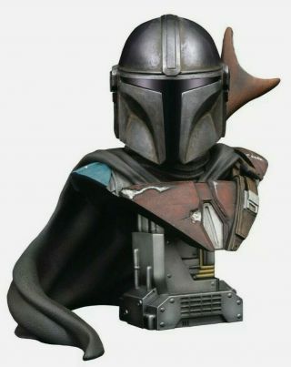 Star Wars Mandalorian Legends In 3d 1/2 Scale Limited Edition Bust
