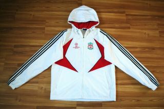 Size Large Liverpool 2007/2008 Football Track Top Jacket Adidas Champions League