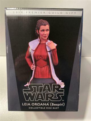 Star Wars Gentle Giant Leia Bespin Mini Bust 335/600 2019 Pgm Gift