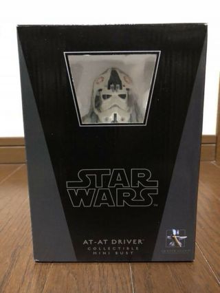 Gentle Giant Star Wars At - At Driver Collectible Mini Bust 2500 Limited From Jpn