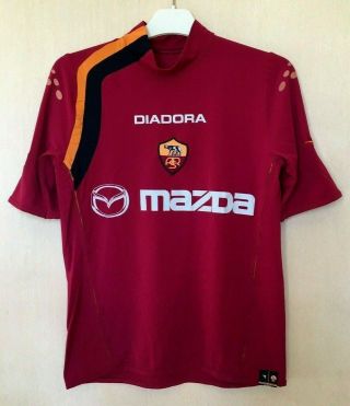 As Roma 2004\2005 Home Football Jersey Camiseta Soccer Maglia Shirt Vintage