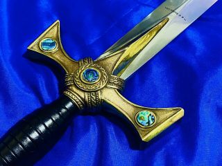RARE Xena Warrior Princess SWORD With Correct Paua Shells Marto No Prop Chakram 2