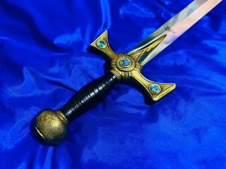 RARE Xena Warrior Princess SWORD With Correct Paua Shells Marto No Prop Chakram 3
