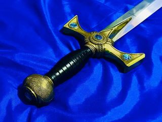RARE Xena Warrior Princess SWORD With Correct Paua Shells Marto No Prop Chakram 4