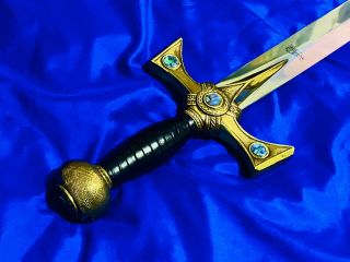 RARE Xena Warrior Princess SWORD With Correct Paua Shells Marto No Prop Chakram 5
