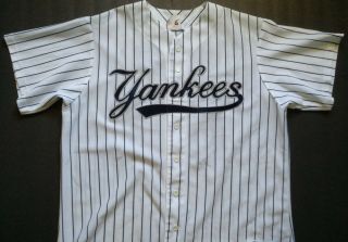 Vintage Don Mattingly No 23 York Yankees Rawlings Baseball Jersey Mens Sz Xl