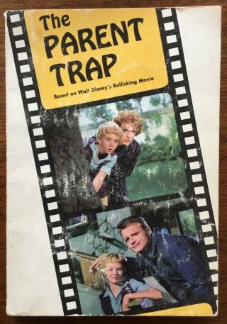 The Parent Trap Vintage Paperback Disney Movie Tie - In Novelization Scholastic