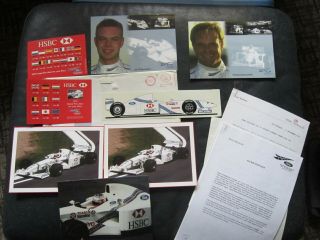 Ford / Jackie Stewart Formula One Racing Factory Packet Hsbc 1997