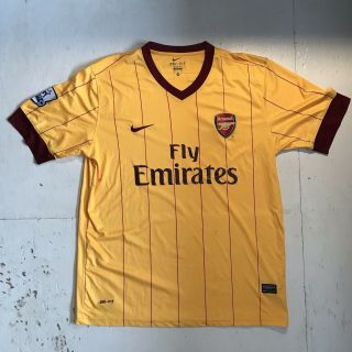 Arsenal 2010 2011 2012 Jersey Shirt Men Xl Nike Dri - Fit Authentic