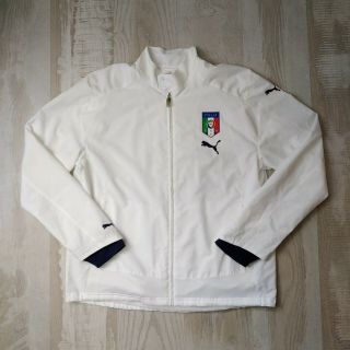 Italy (italia) Football Jacket Puma Long Sleeve Size L