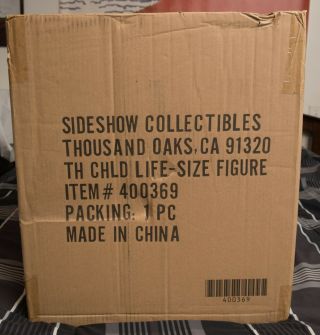 Star Wars Sideshow Collectibles The Child Life - Size Figure Baby Yoda