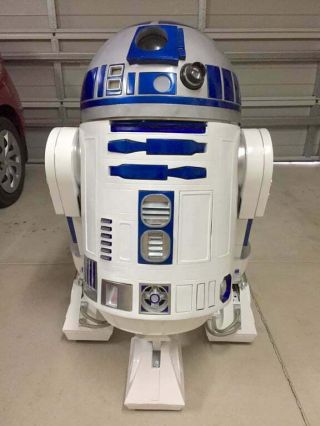 R2 D2 Star Wars 3 Leg Life Size Film Grade Painted Prop