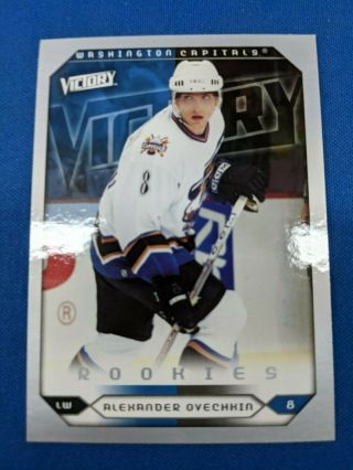 Nhl Upper Deck 2005 - 06 Victory Alexander Ovechkin Rookie Card Rc