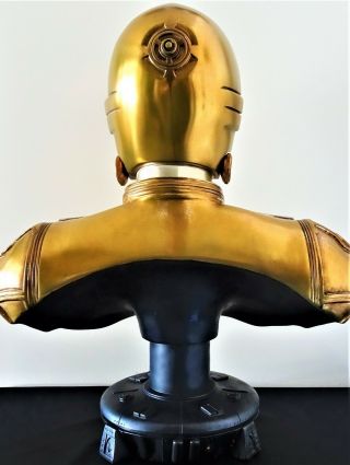 STAR WARS SIDESHOW C - 3PO LIFE - SIZE BUST STATUE FIGURE FRED BARTON ROBOT DROID 4