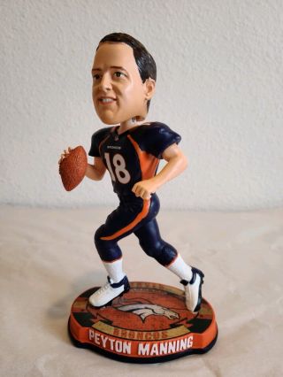 Peyton Manning Denver Broncos Bobblehead Limited Edition Forever Collectibles