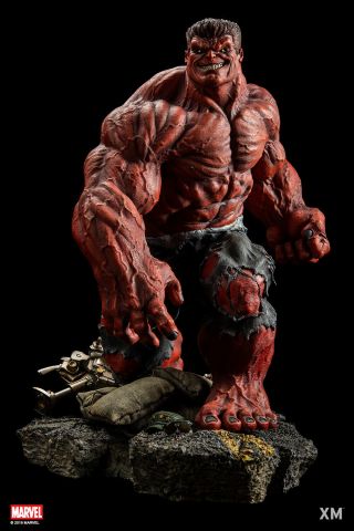 Xm Studios Marvel Red Hulk 1/4 Scale Figure