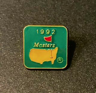 1992 Masters Augusta National Golf Club First Year Commemorative Pin No Card