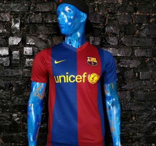 Barcelona Jersey Home Football Shirt 2006 - 2007 Nike 146980 - 426 Trikot Mens S